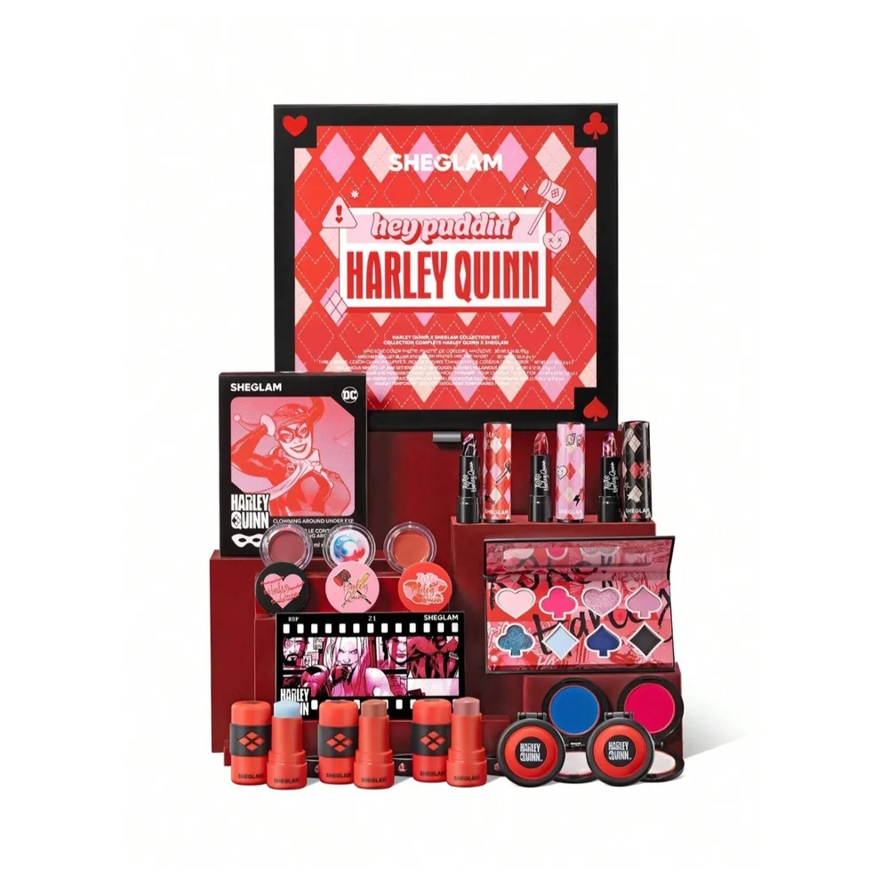 Glam Red and Black Makeup Organizer for Stylish Storage